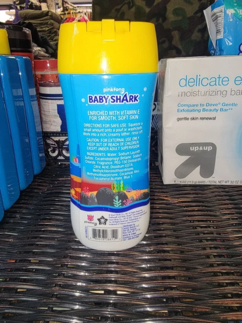2 Baby Shark Ocean Berry Scented 8 Fl Oz Body Wash For Kids